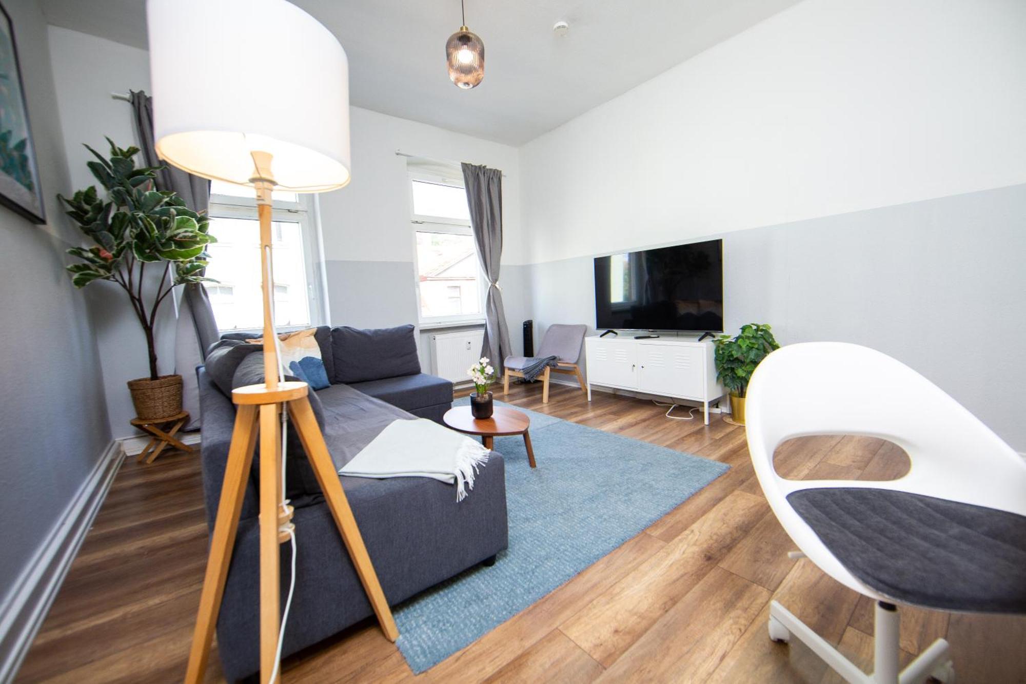 Grossraum-Apartments Mit 2Sz, Wz, Kueche, Smart-Tv, Parken, Etc Erfurt Rum bild