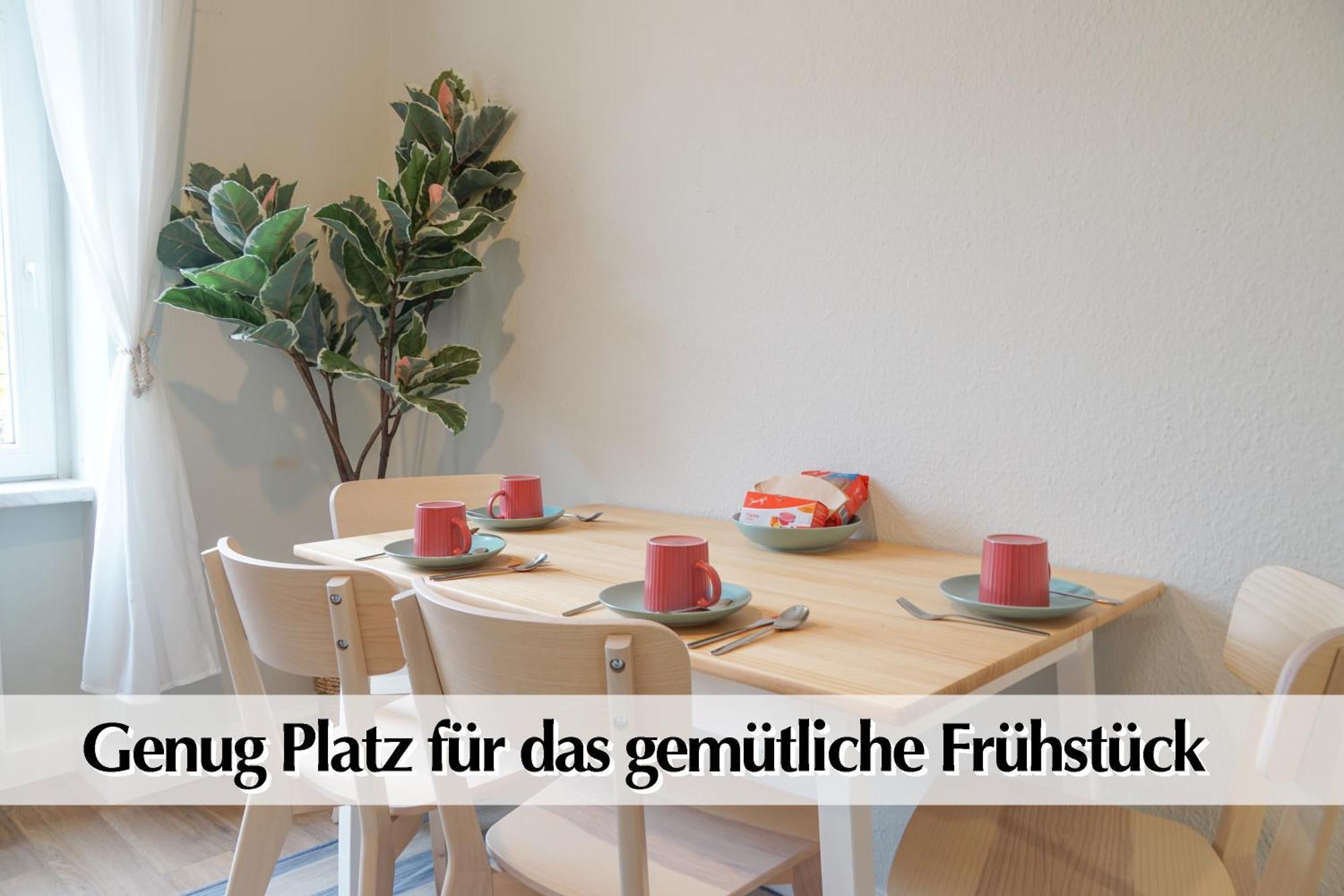 Grossraum-Apartments Mit 2Sz, Wz, Kueche, Smart-Tv, Parken, Etc Erfurt Rum bild
