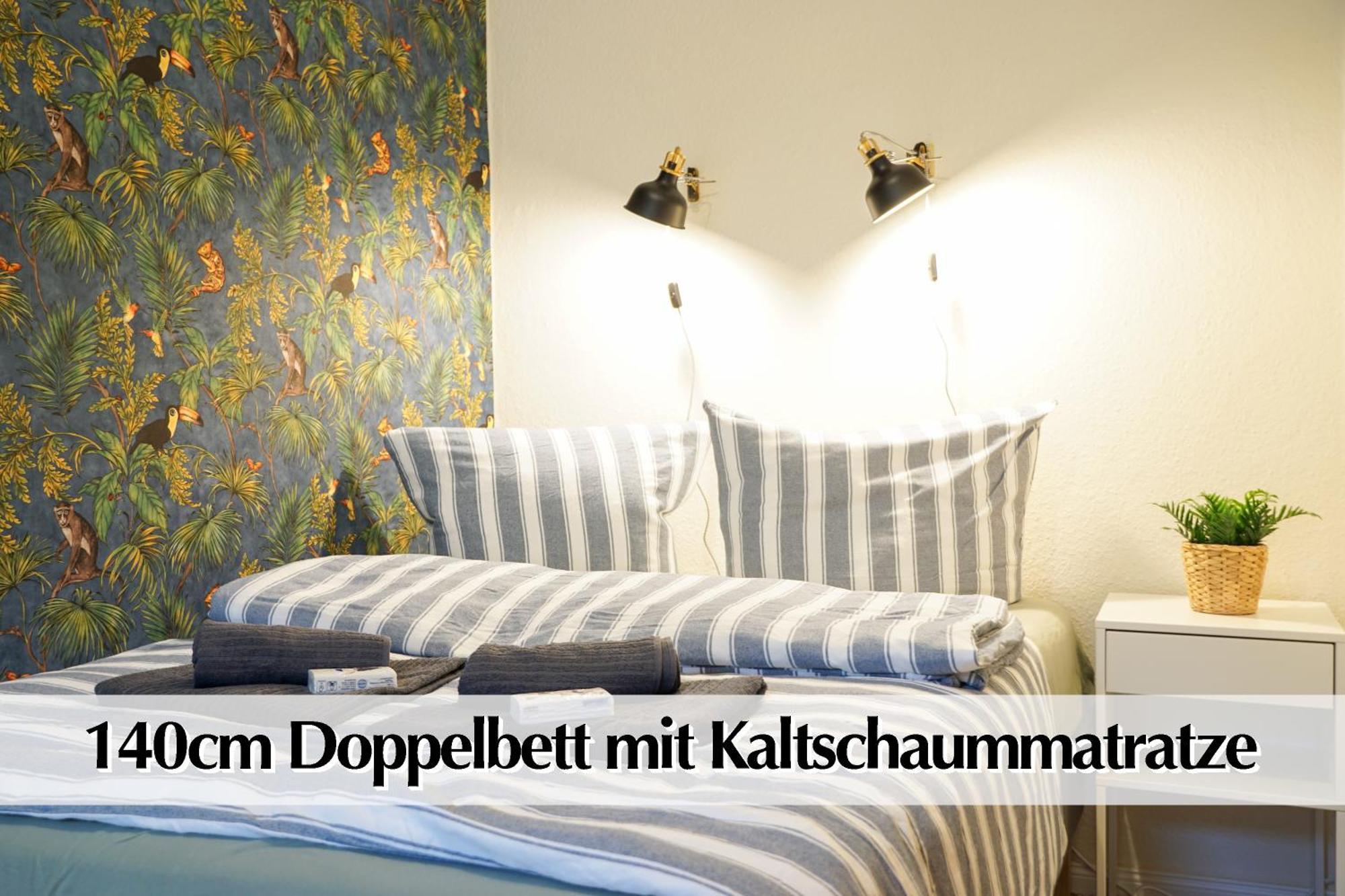 Grossraum-Apartments Mit 2Sz, Wz, Kueche, Smart-Tv, Parken, Etc Erfurt Exteriör bild