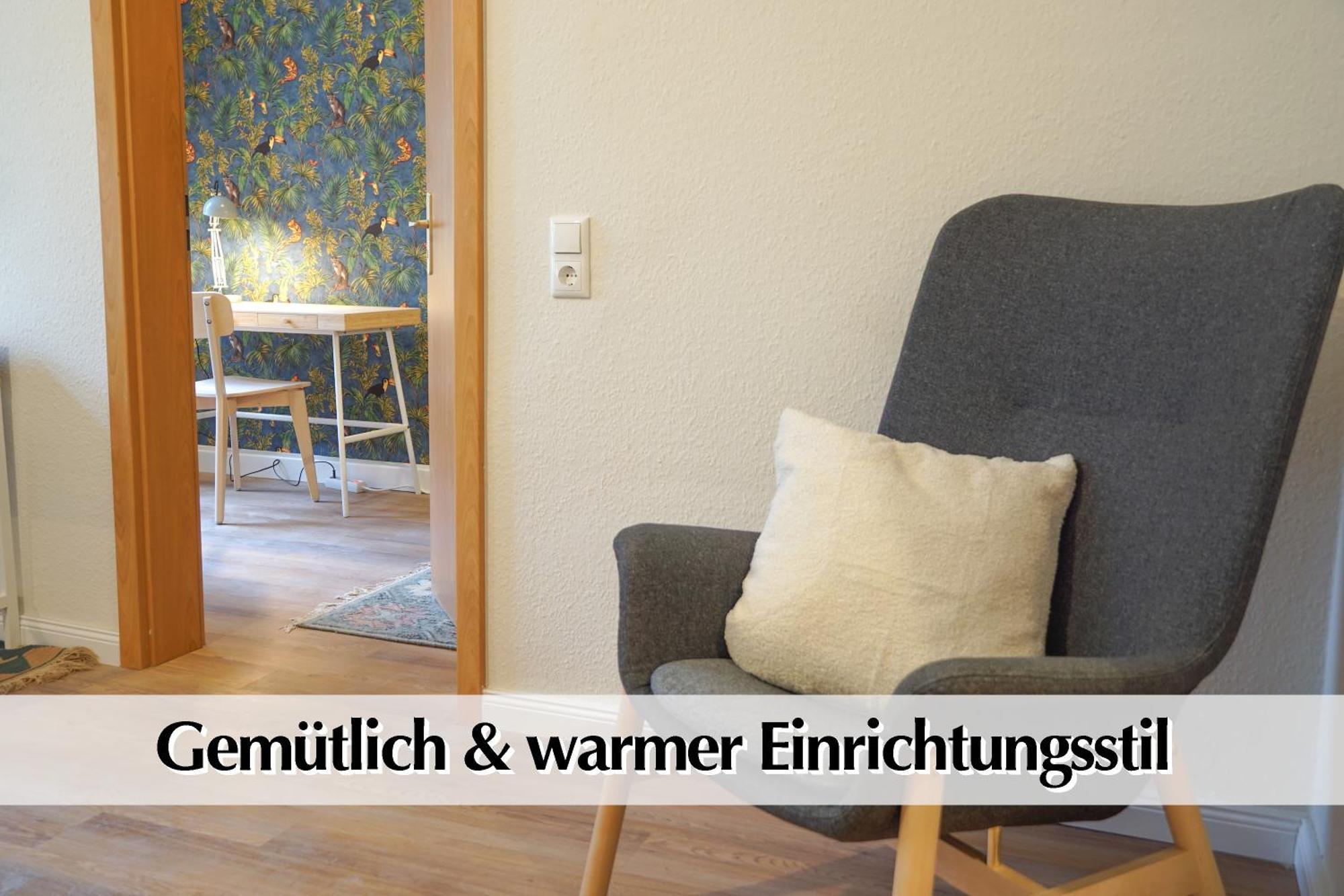 Grossraum-Apartments Mit 2Sz, Wz, Kueche, Smart-Tv, Parken, Etc Erfurt Rum bild